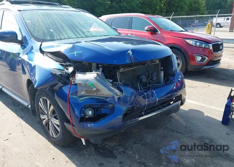 2018 Nissan Pathfinder Sv из США, поврежденный, VIN 5N1DR2MN7JC603788